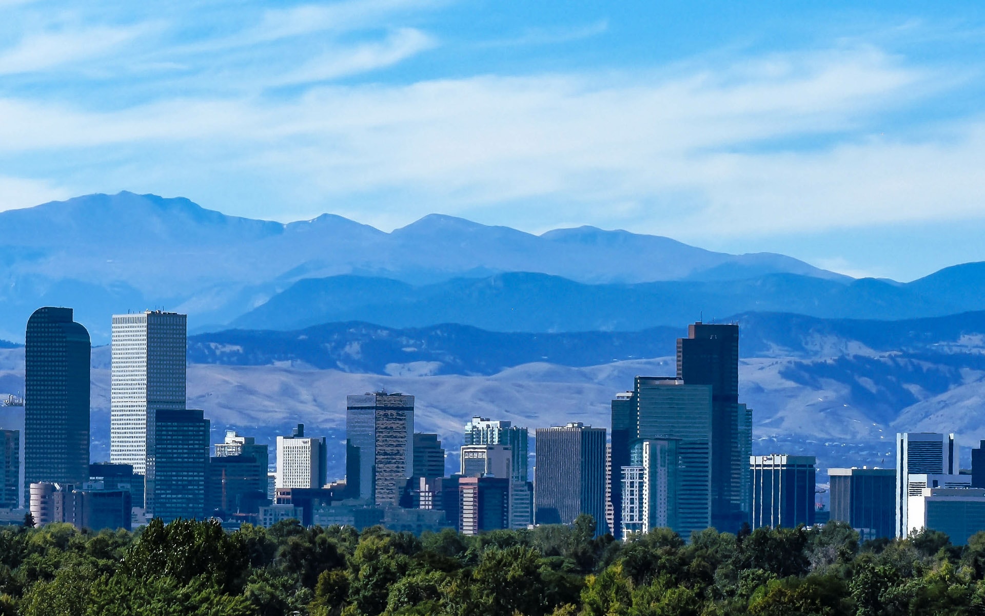 Denver skyline served by Goodfellow Locksmith